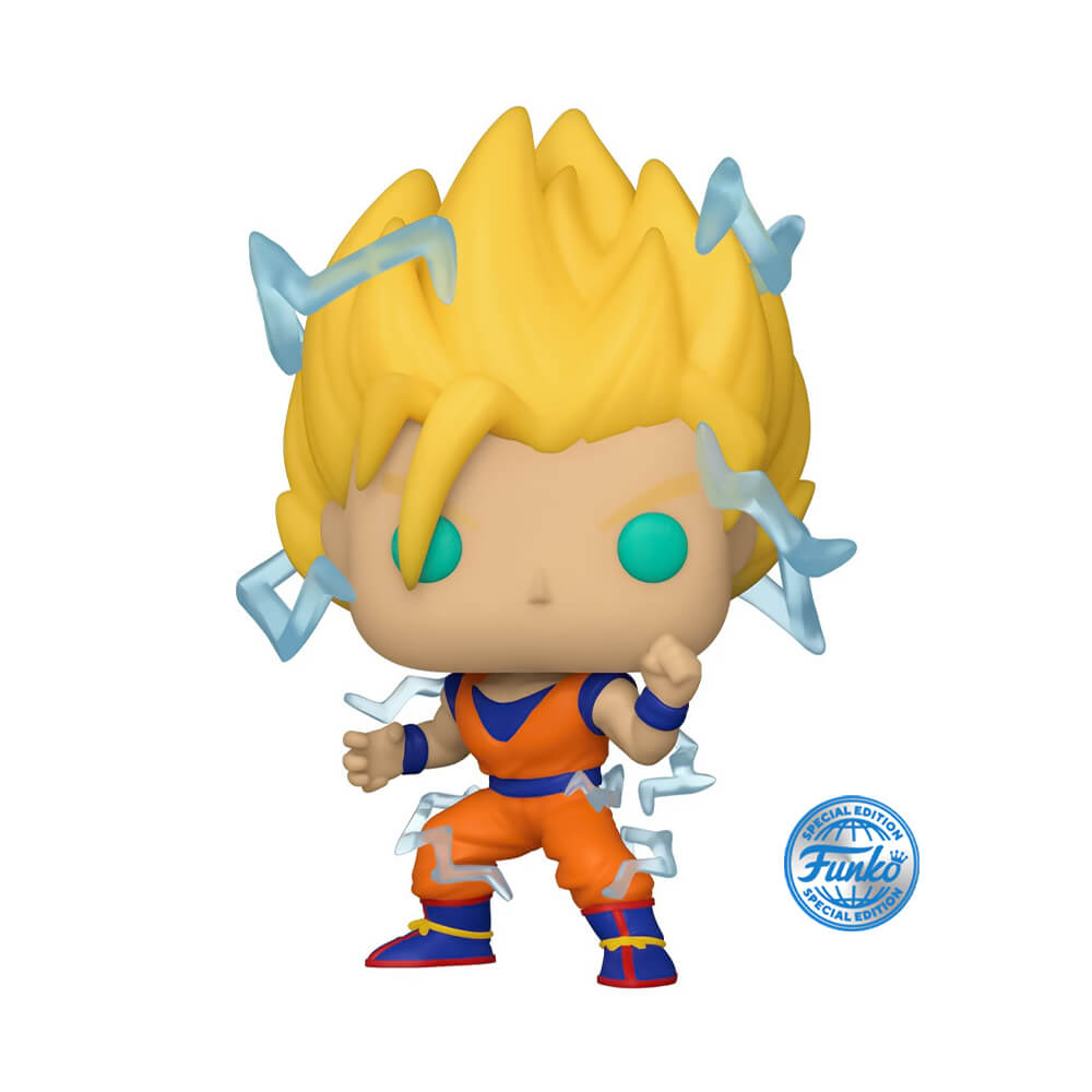 Funko Pop! Anime: Dragon Ball Z - Super Sayian Goku with Energy (Exclusive) #865