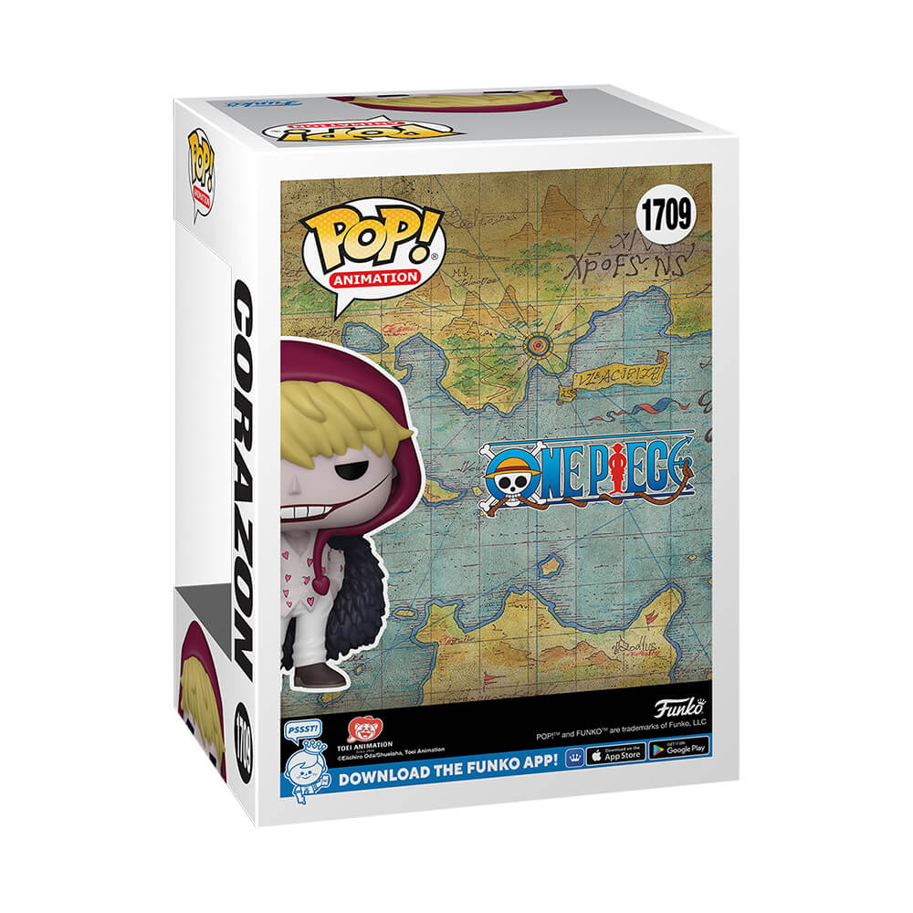 Funko Pop! Anime: One Piece - Corazon (New York Comic-Con 2024 Convention  Exclusive) Shared Sticker NYCC 2024 #1709