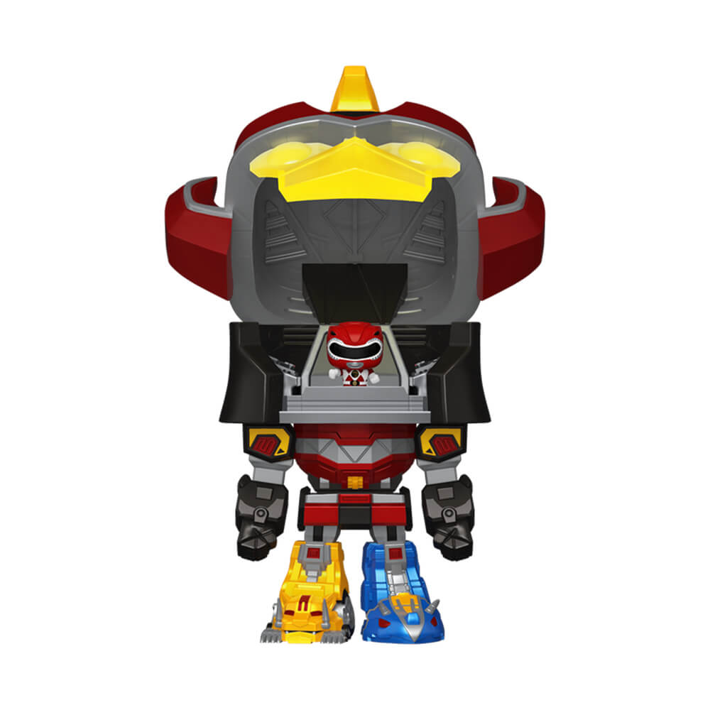 Funko Bitty Pop! Bots Super Heroes: Power Rangers - Megazord with Red Ranger