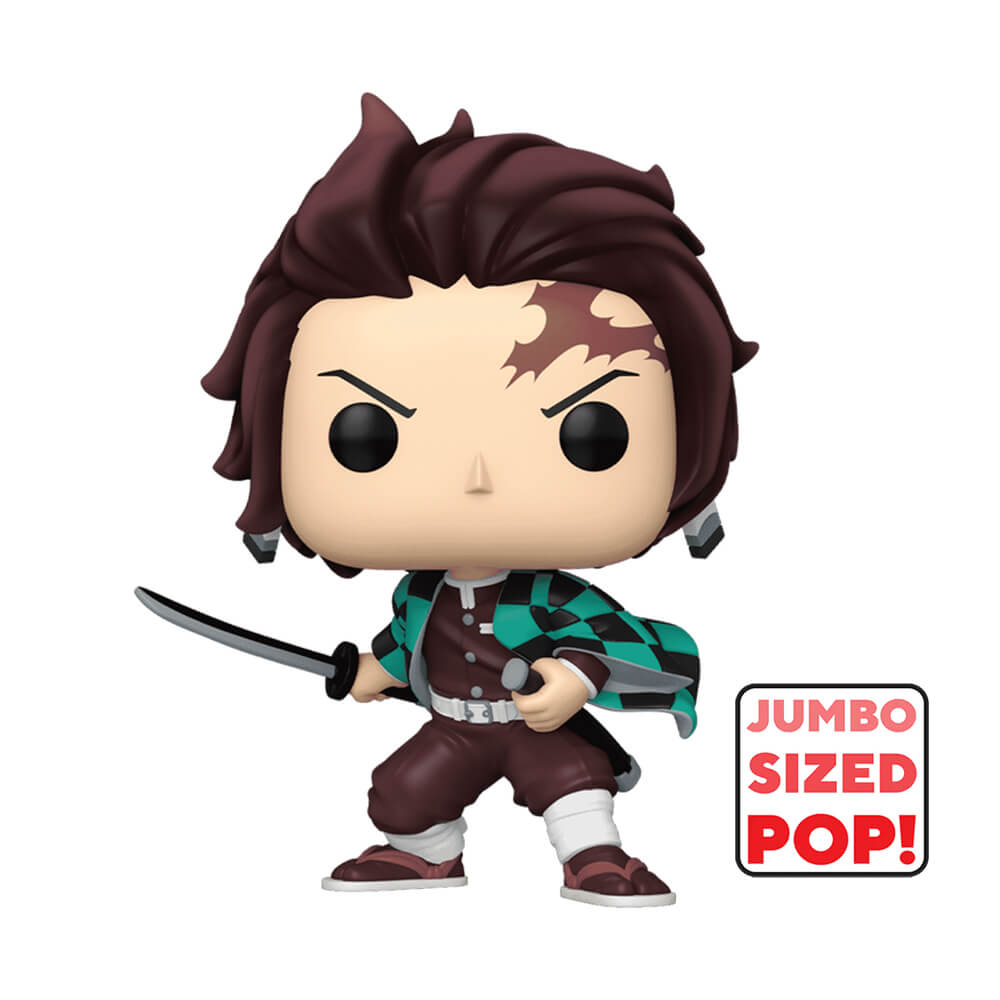 Funko Pop! Jumbo Anime: Demon Slayer - Tanjiro Kamado #1805