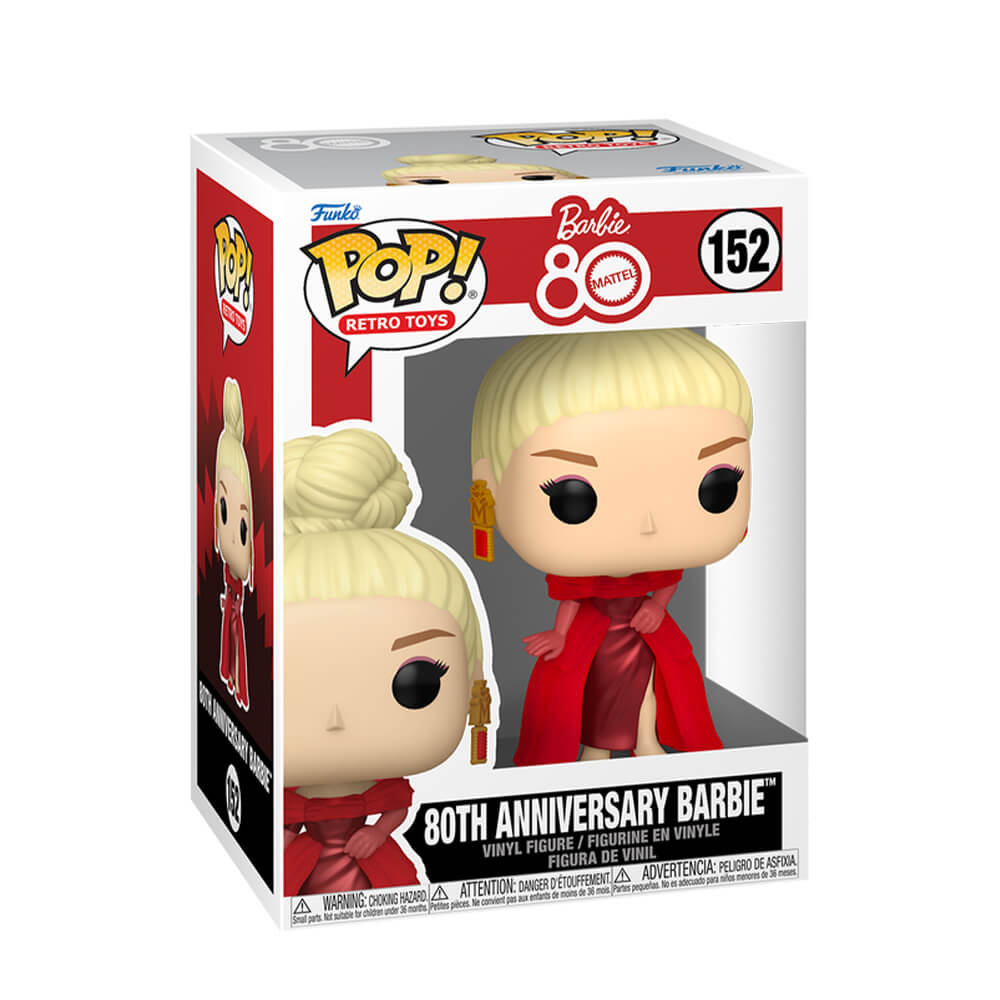 Funko Pop! Retro Toys: Mattel - 80th Anniversary Barbie #152