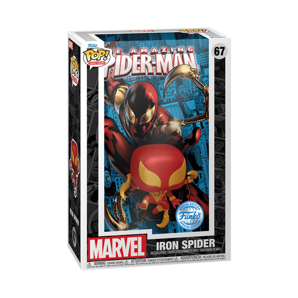 Funko Pop! Comic Cover Super Heroes: Marvel -Amazing Spider-Man (Exclusive) #529