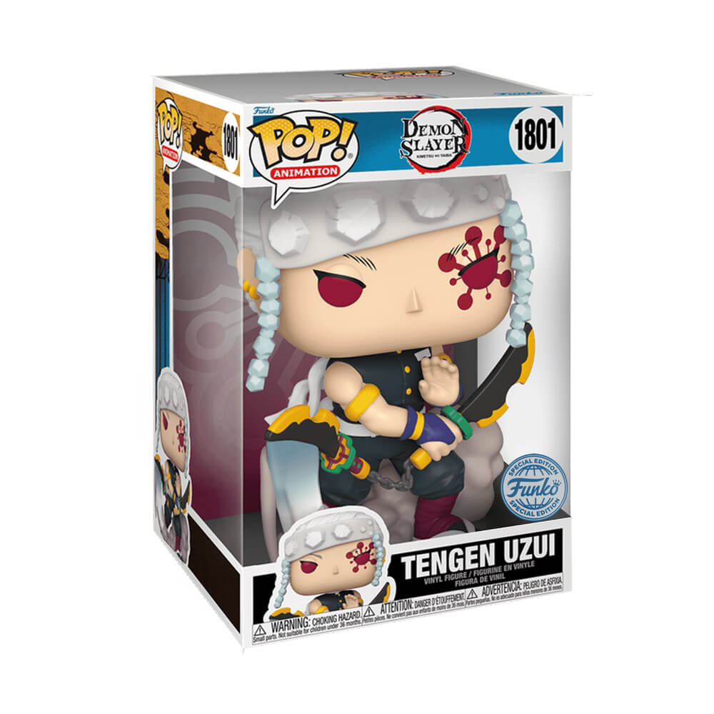Funko Pop! Jumbo Anime: Demon Slayer - Tengen Uzui (Exclusive) #1801