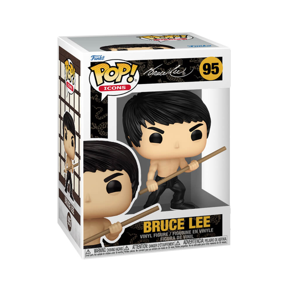 Funko Pop! Icons: Bruce Lee (Dynamic) #95