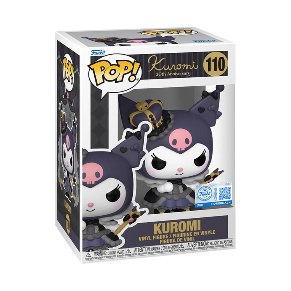 Funko Pop! Cartoon Animation: Sanrio - Kuromi 20th Anniversary - Kuromi (Exclusive) #110