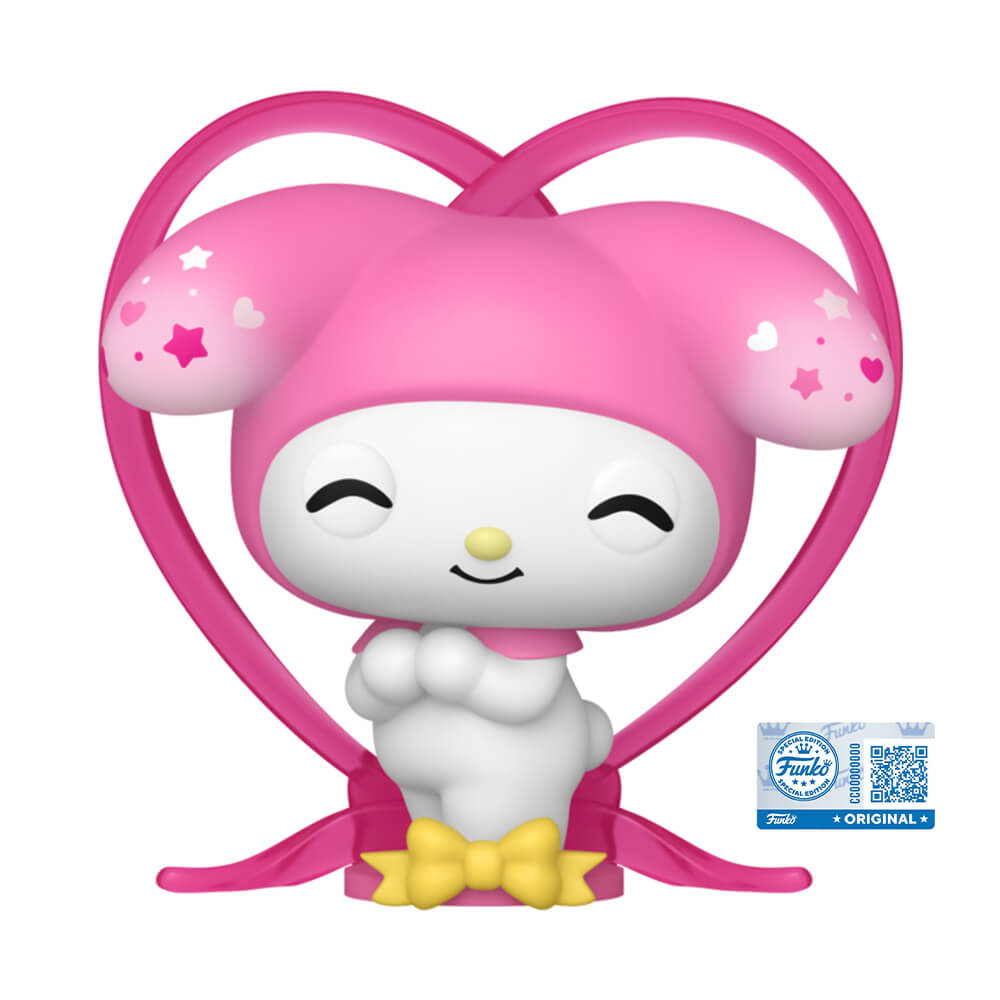 Funko Pop! Cartoon Animation: Sanrio - My Melody 50th Anniversary Kuromi 20th Anniversary - My Melody (Exclusive) #109
